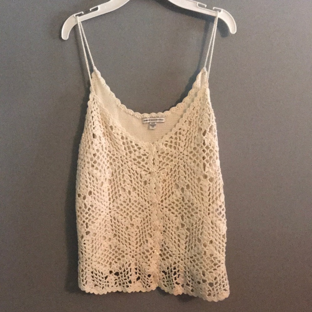 knitted tank top